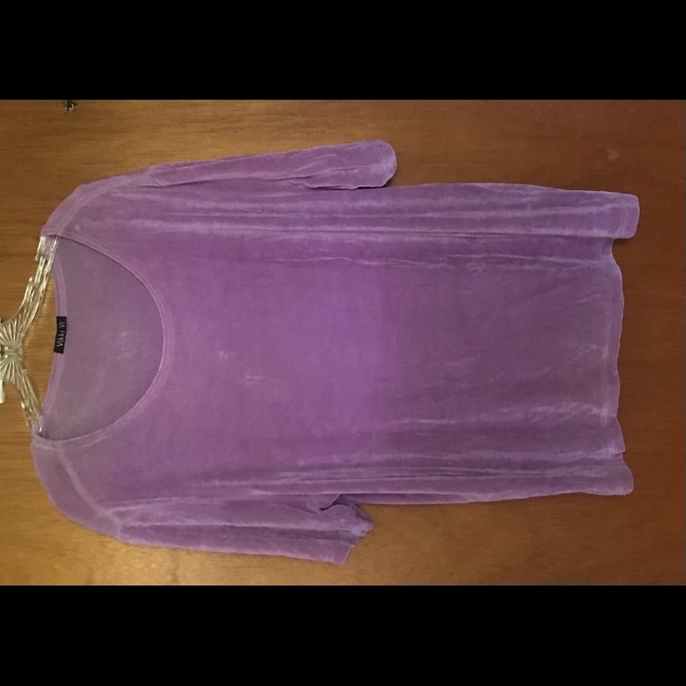 New Lavender Vikki Vi Top with 2X Maternity made in USA
